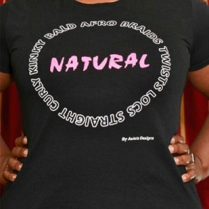 Natural Circle Tee by Asista Designs - Shop Natural Hair T Shirts